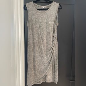 Grey t-shirt dress